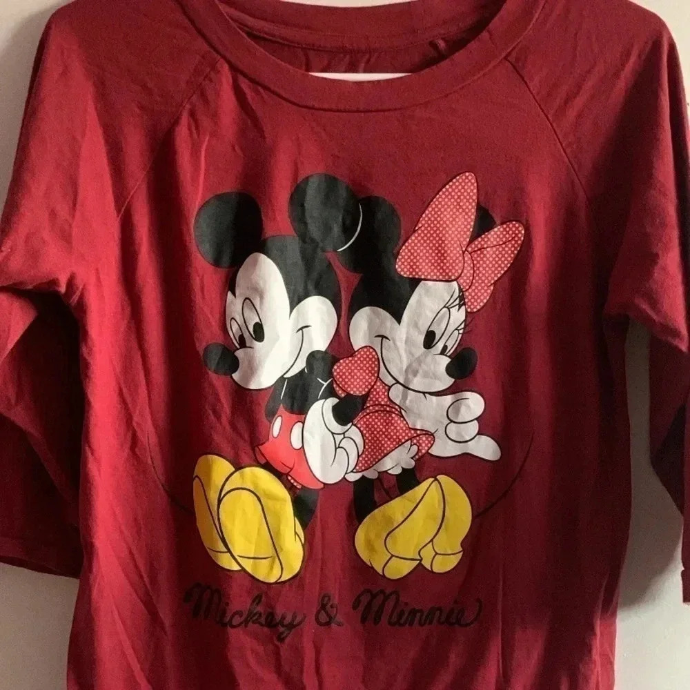 Disney girls size 7/9 3/4 shirt